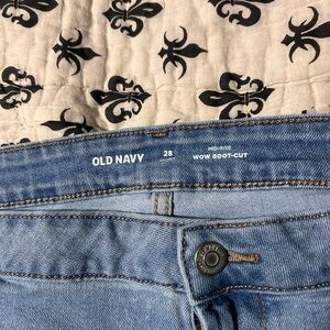 Old Navy Blue Wow Boot-Cut Jeans